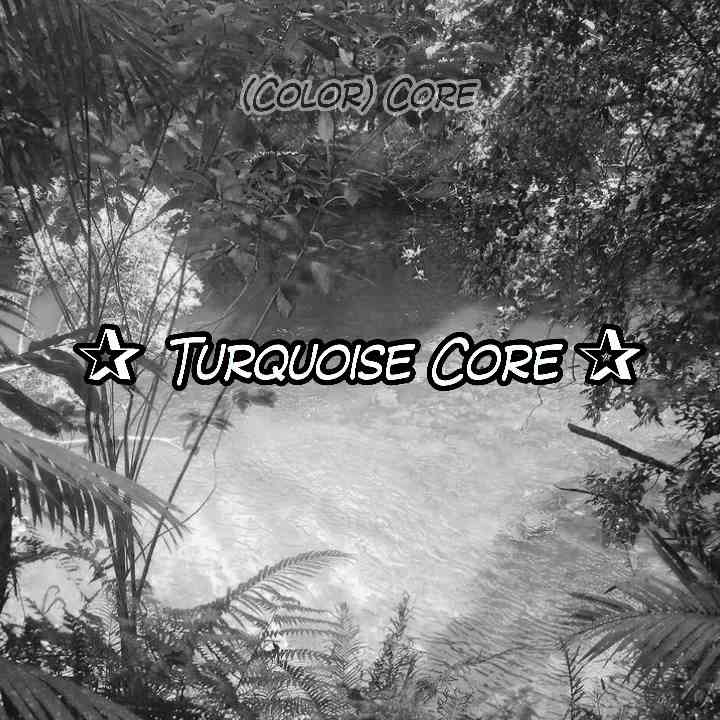 ✰ Turquoise Core ✰ #color #turquoise #core #edit